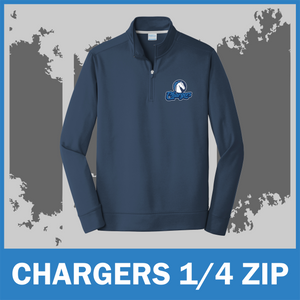 ICS Chargers Poly Performance 1/4 zip ICS Chargers Poly Performance 1/4 zip