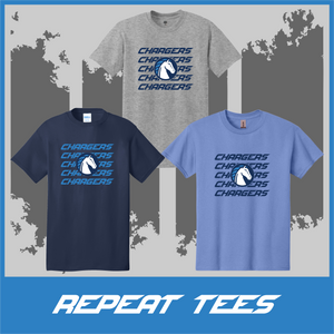 Chargers REPEAT Tees