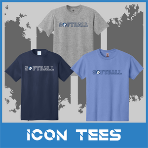 Chargers  ICON Softball Tees Chargers  ICON Softball Tees