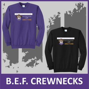 BEF Crewneck Fleece Sweatshirts