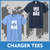 INDY WEST  Chargers T-shirts