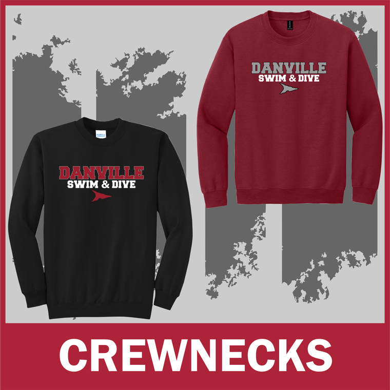Danville Swim & Dive Fleece Crewneck