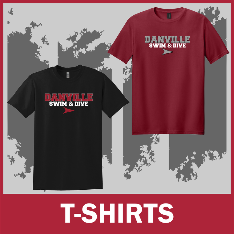 Danville Swim & Dive Super Soft tee