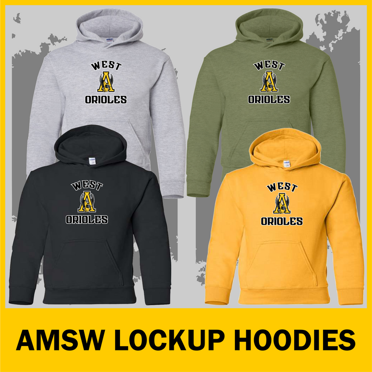 AVON WEST  "LOCKUP"  Hoodies