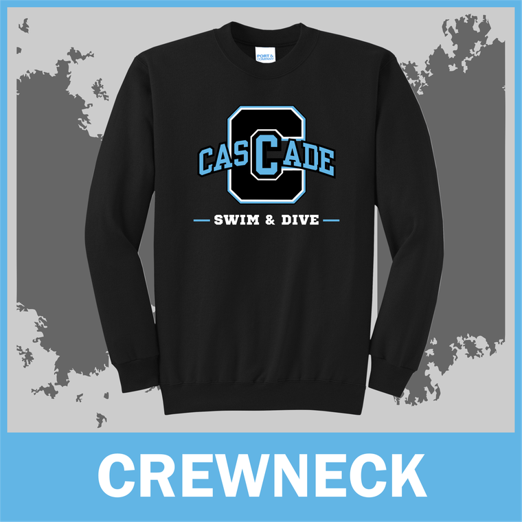 CASCADE Swim & Dive  Crew Fleece