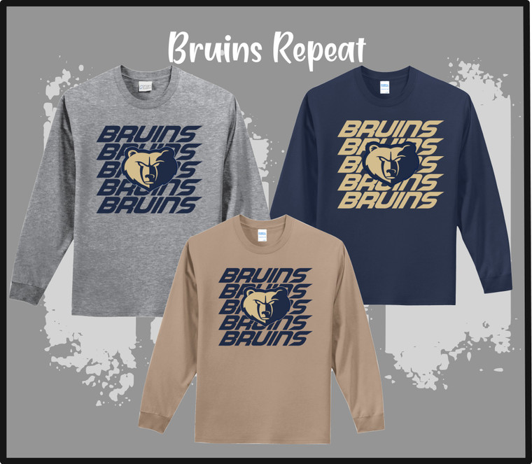 Tri-West Repeat Long Sleeve Tees