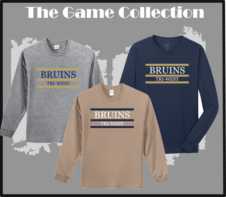 Tri-West Game Long Sleeve Tees