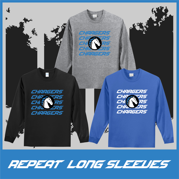 Chargers REPEAT Long Sleeve Tee