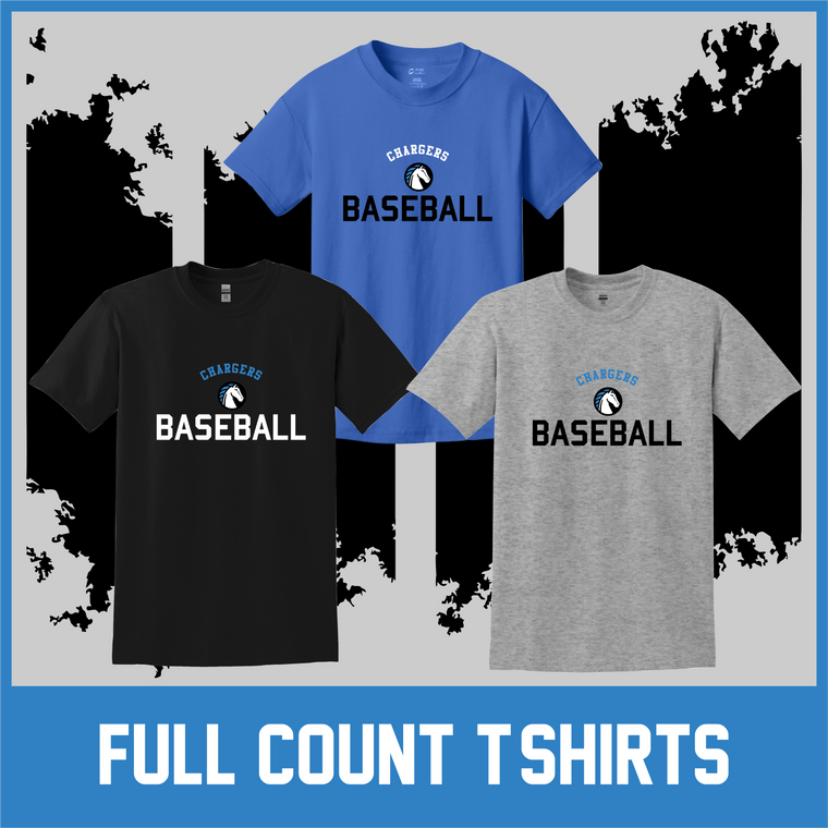 Chargers  FULL COUNT Baseball Tees