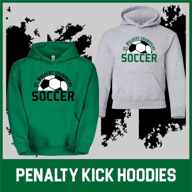 St Malachy PENALTY KICK Soccer Hoodies