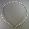 Necklace Twisted Cable V Frame