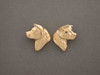 Akita Earrings Head L & R