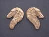 Borzoi Earrings Head Tiny L & R