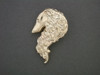 Borzoi Head Med For Snake Frame Pendant