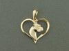 Frame Heart Thin With Boxer Pendant