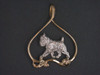 Frame Mar W Brussels Griffon Gaiting L Pendant