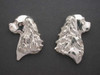 Cavalier King Charles Head Earrings Med L&R Pendant