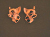 Chihuahua Earring Head L&R