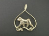 Frame Mari Chinese Shar-Pei Pendant