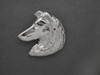 Collie Smooth Head L Silver Pendant