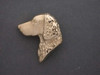 Curly Coated Retriever Head L Curly Pendant