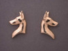 Doberman Earring Head Sm L & R