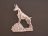 Doberman Full Body On Rock L Pendant