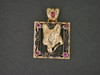 Frame Antique W French Bulldog Pendant