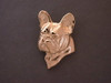 French Bulldog Head 3 4 View Sm Pendant