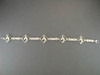Bracelet Dbl Rope Twisted And End Caps With Great Dane