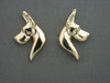 Great Dane Earrings Slope Neck Sm L&R