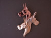 Great Dane Head Combination Pendant