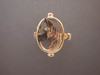 Ring Oval With Great Dane Head L