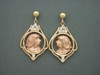 Earring Antique W Havanese