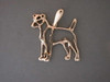 Jack Russell Terrier Cutout Full Body Pendant