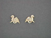 Japanese Chin Earrings Full Body Gaiting