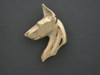 Manchester Terrier Head Reg L Pendant