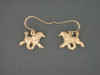 Poodle Earrings 3D Puppy Cut Sm L&R