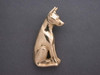 Rat Terrier Full Body Sitting R Pendant