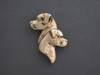 Rottweiler Head Dbl L & R Companion Pendant