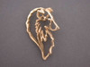 Shetland Sheepdog Head Cutout R Pendant