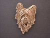 Skye Terrier Head Front View Med Pendant