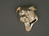 Staffordshire Bull Terrier Head Front View Pendant