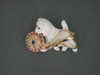 Rosette W West Highland Terrier Pendant