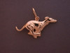 Whippet Full Body Stacked L Pendant