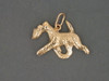 Wire Fox Terrier Full Body Gaiting Pendant