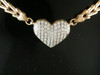 Necklace Heart With Diamonds