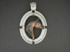 Frame Afri Oval With Arabian Horse Pendant