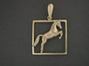 Frame Square With Arabian Horse Pendant