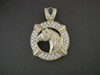 Frame Coin Bezel Lrg With Quarter Horse Pendant